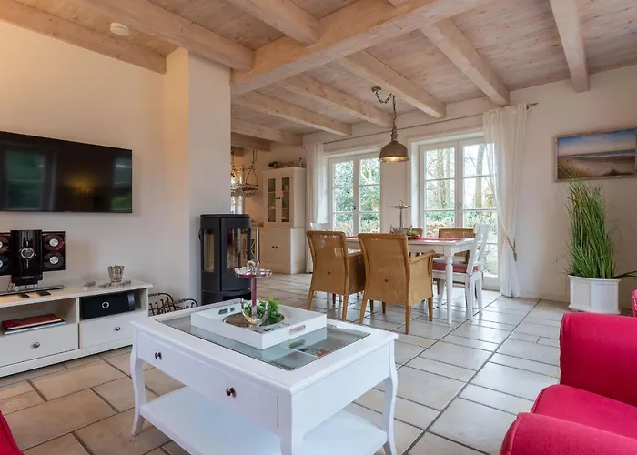 Vakantiehuis Sandkamp Reetdachhaus Hus Specht *