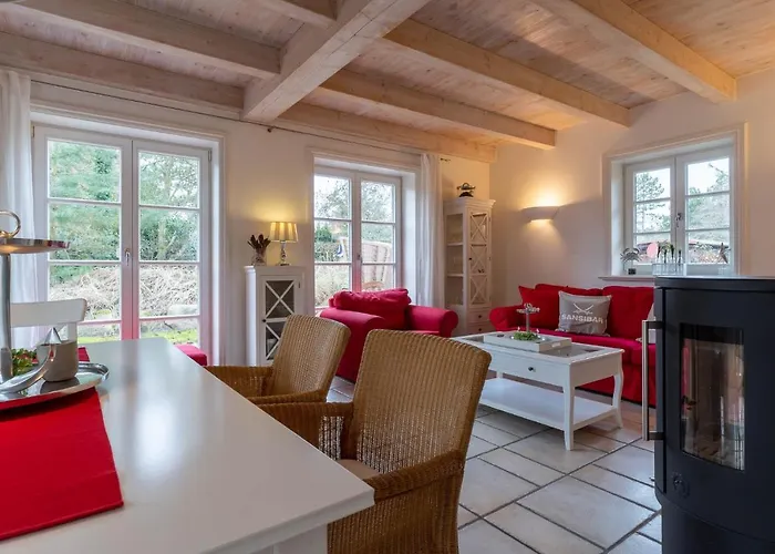 Sandkamp Reetdachhaus Hus Specht * Böhl
