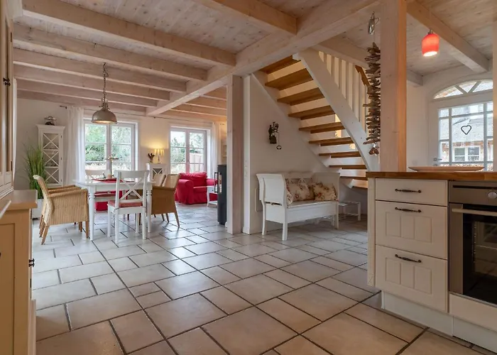 Sandkamp Reetdachhaus Hus Specht * Böhl