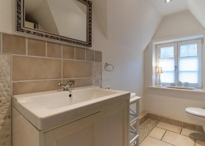 Sandkamp Reetdachhaus Hus Specht Vakantiehuis *