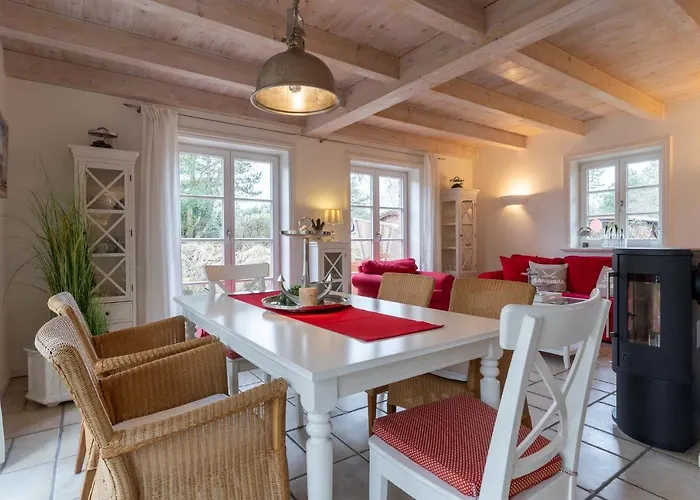 Sandkamp Reetdachhaus Hus Specht * Böhl