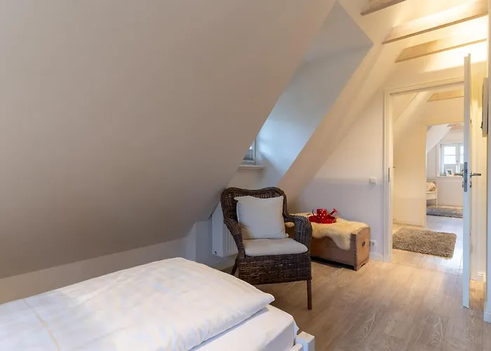Sandkamp Reetdachhaus Hus Specht Vakantiehuis Böhl