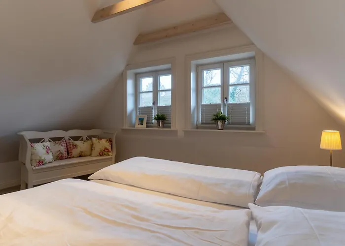 Sandkamp Reetdachhaus Hus Specht Vakantiehuis *