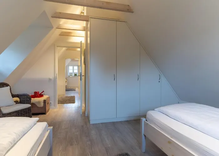 Sandkamp Reetdachhaus Hus Specht Vakantiehuis *