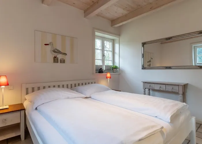 Sandkamp Reetdachhaus Hus Specht Vakantiehuis Böhl